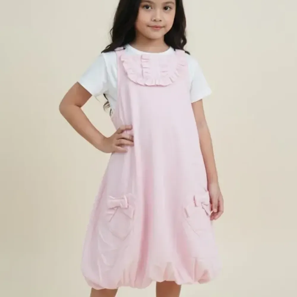 Dress Girl Belted Low Fit