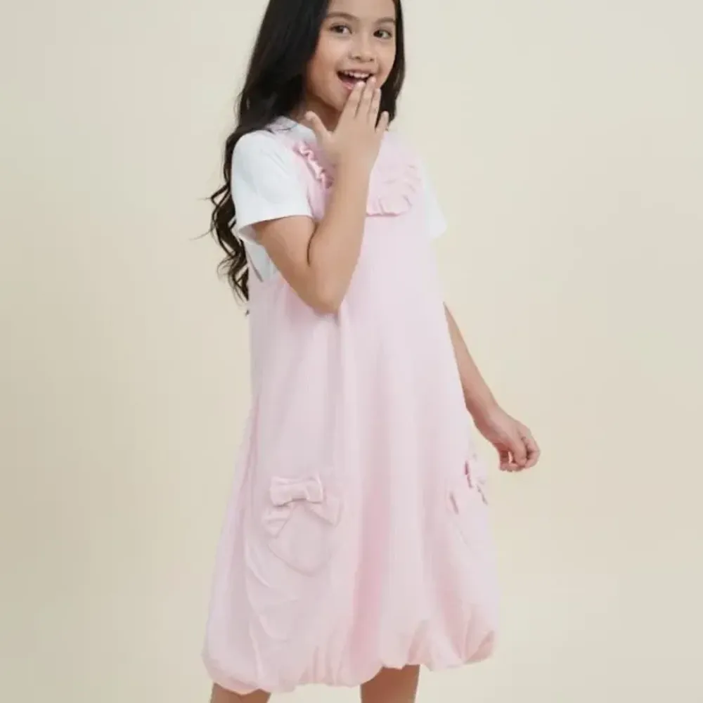 Dress Girl Belted Low Fit
