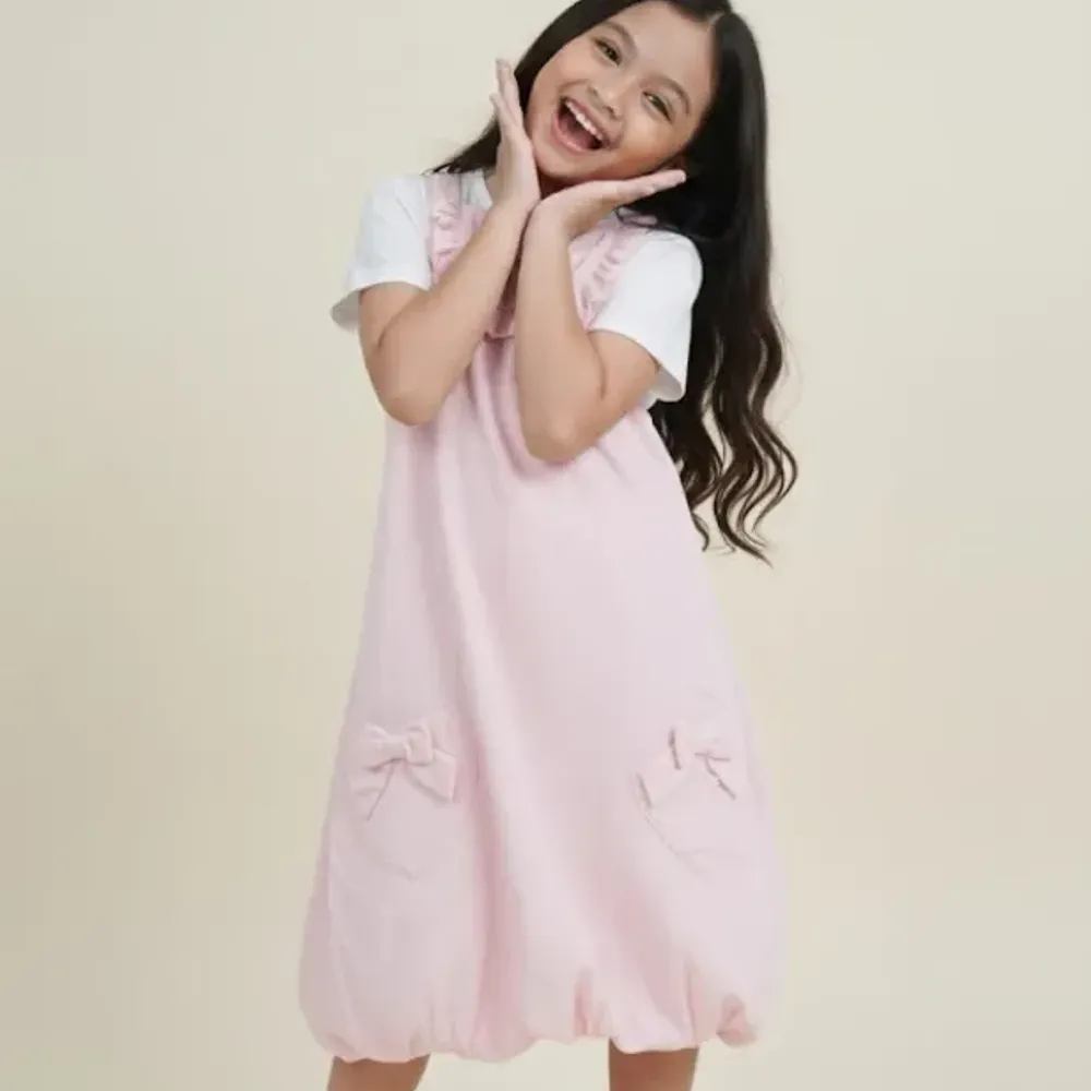 Dress Girl Belted Low Fit