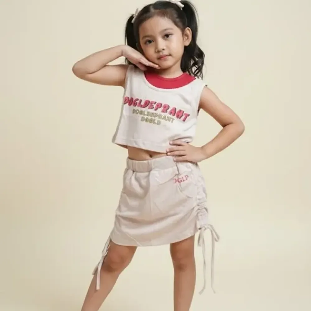 Set Girl Mini Skirt Loves