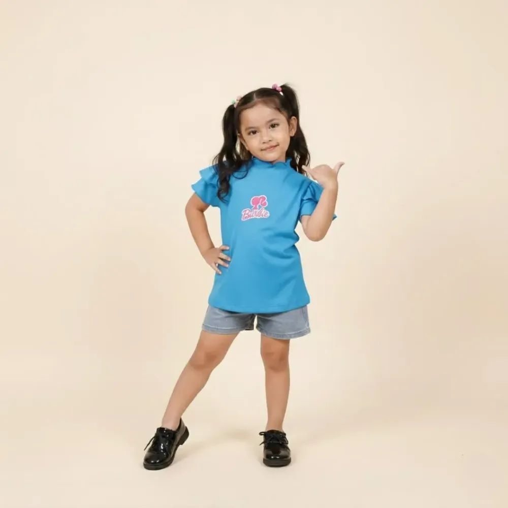 Tops Girls Barbie Cute Tiny Pals