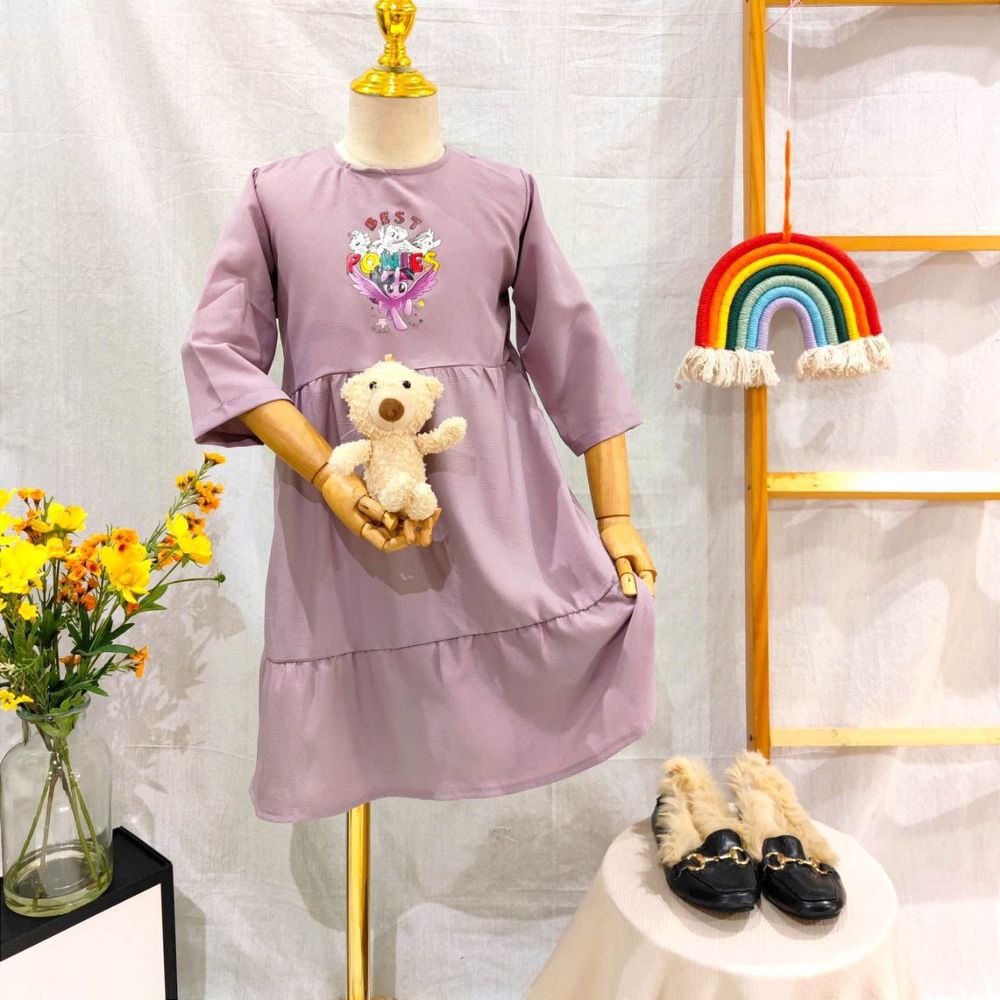 Gamis Two Layer Karakter Number