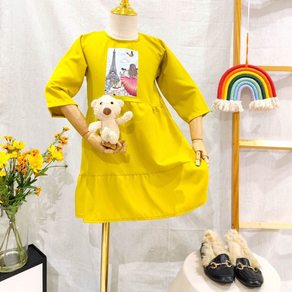 Gamis Two Layer Karakter Number