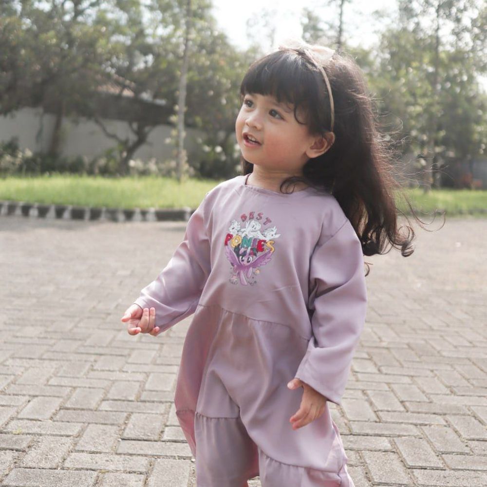 Gamis Two Layer Karakter Number