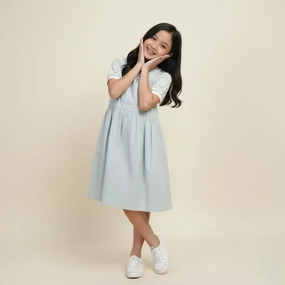 Dress Girl Line Charming Fill - Foto 1