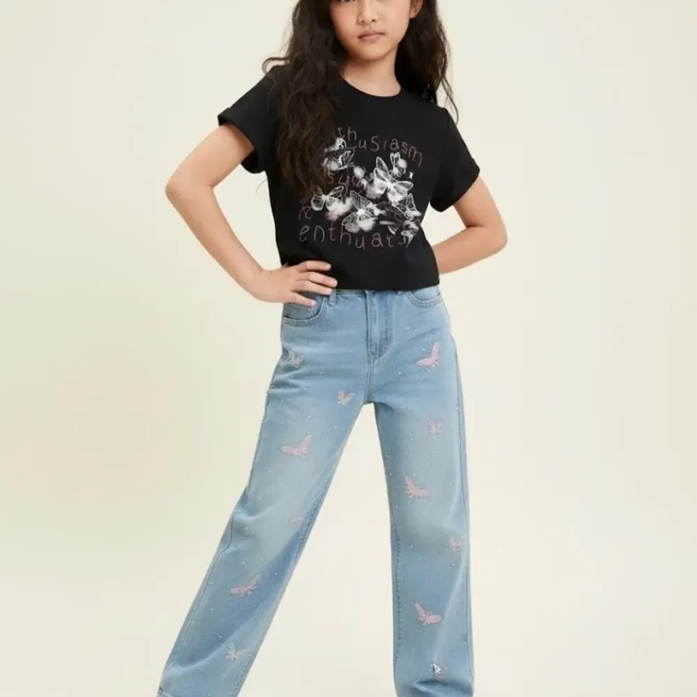 Set Girls Pinkish Wings Style