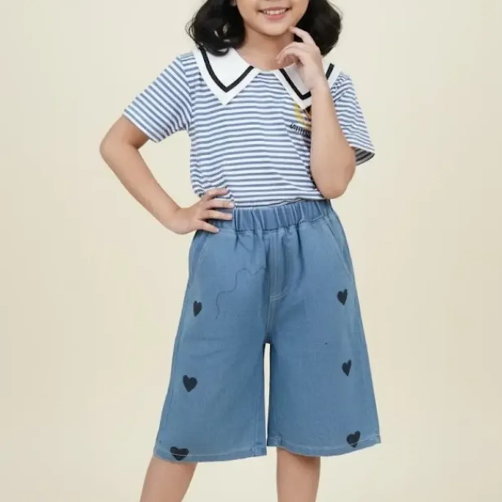 Set Girls Authentic Striped Easy Pair