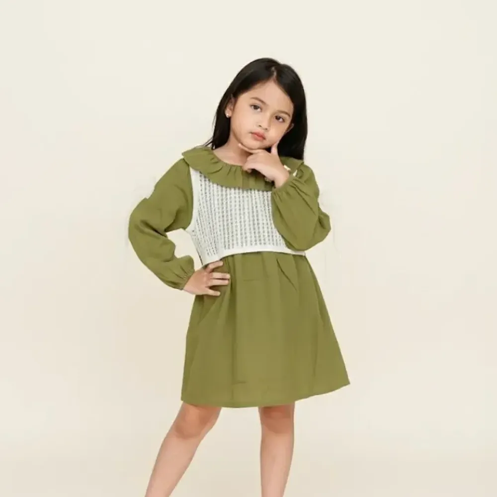 Dress Girls Cottage Grove Maple