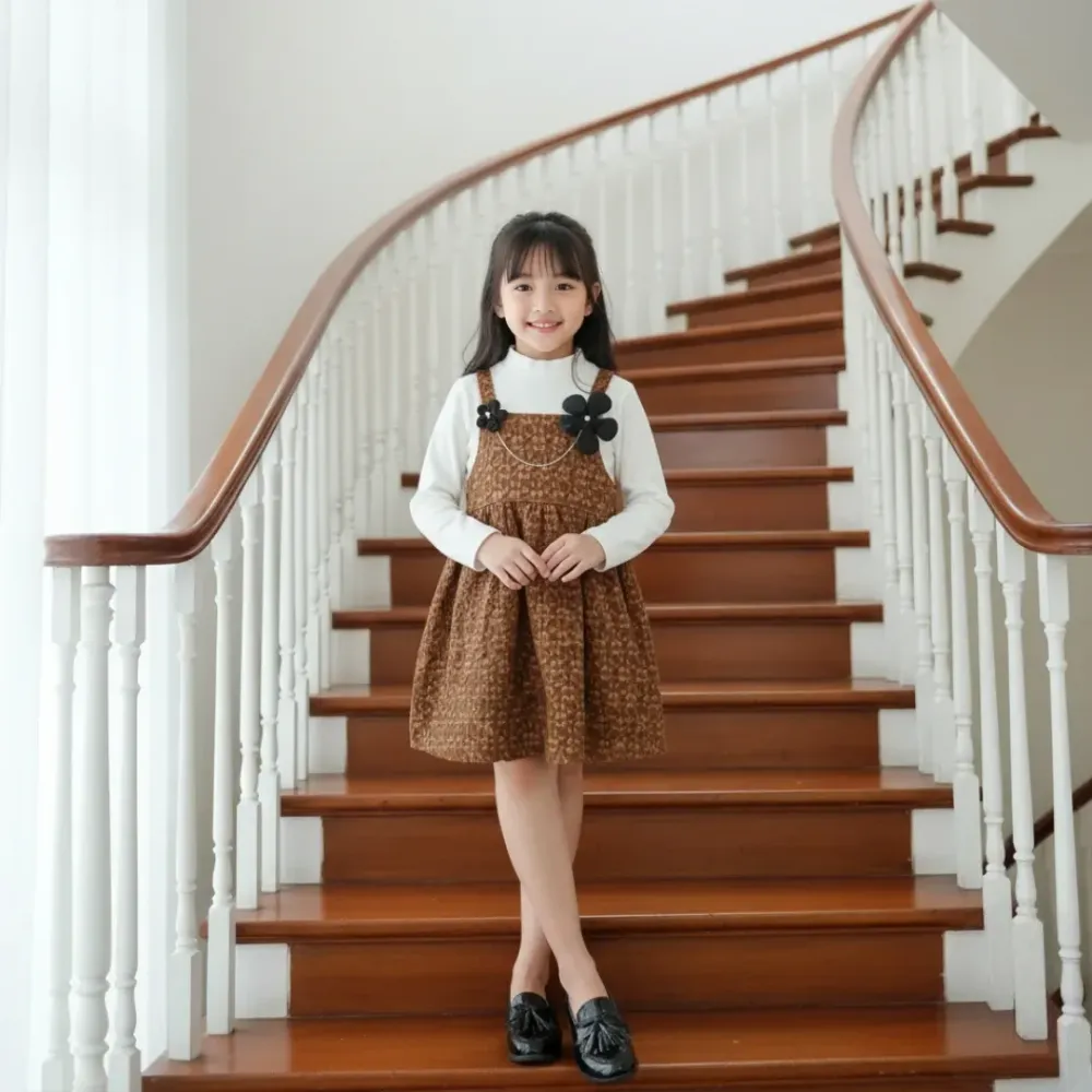 Dress Pattern Rope Flower Kiyowo