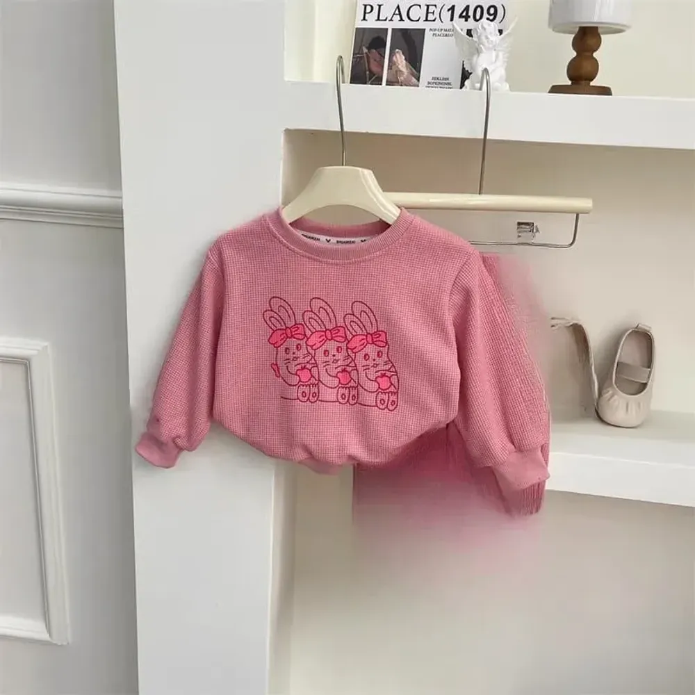 Tops Girl Zillie Bunny Pink
