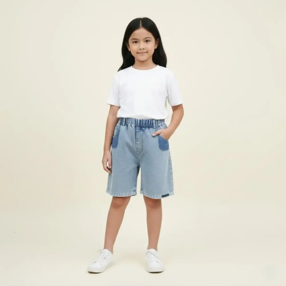 Hotpant Girls Opulent Inner Material Folding