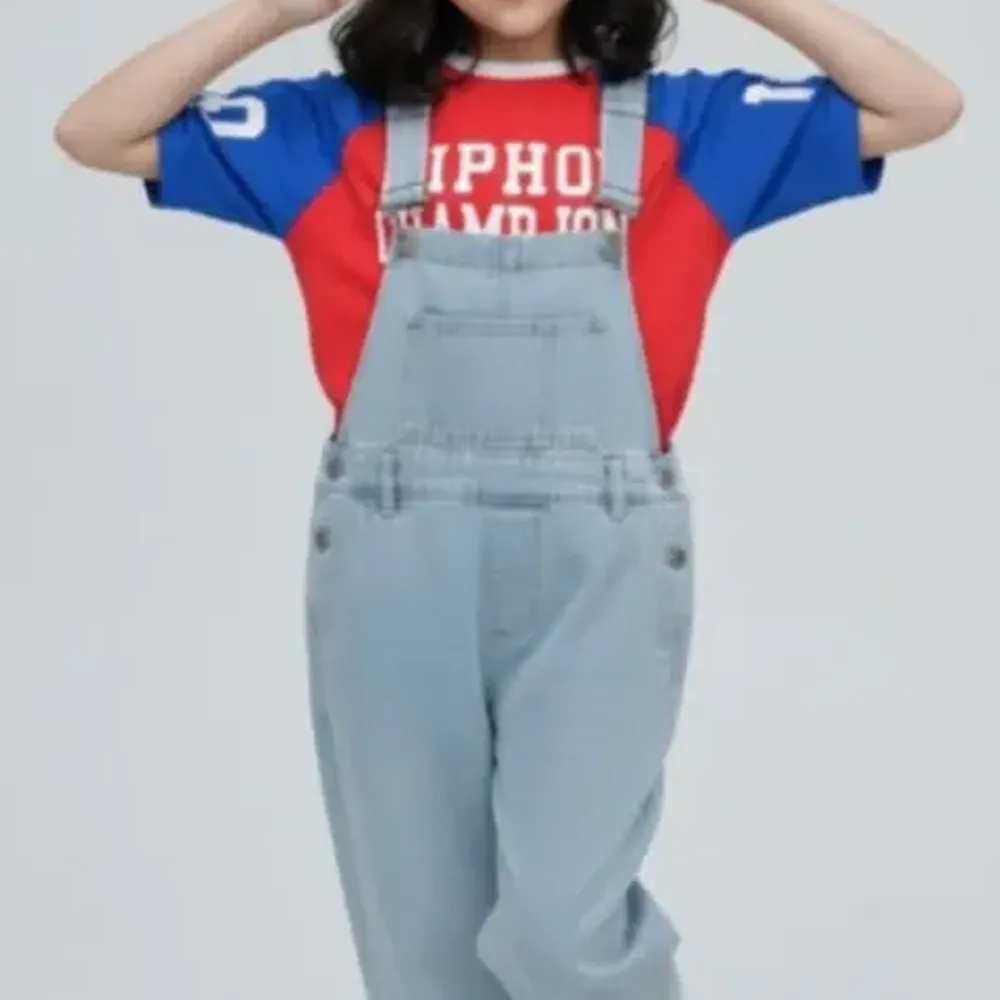 Set Girls Overalls Novelty Denim