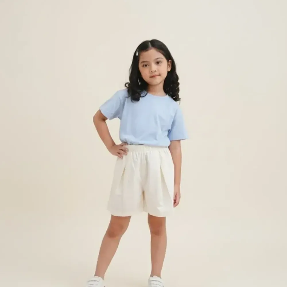 Set Girl Draped Puff Slip