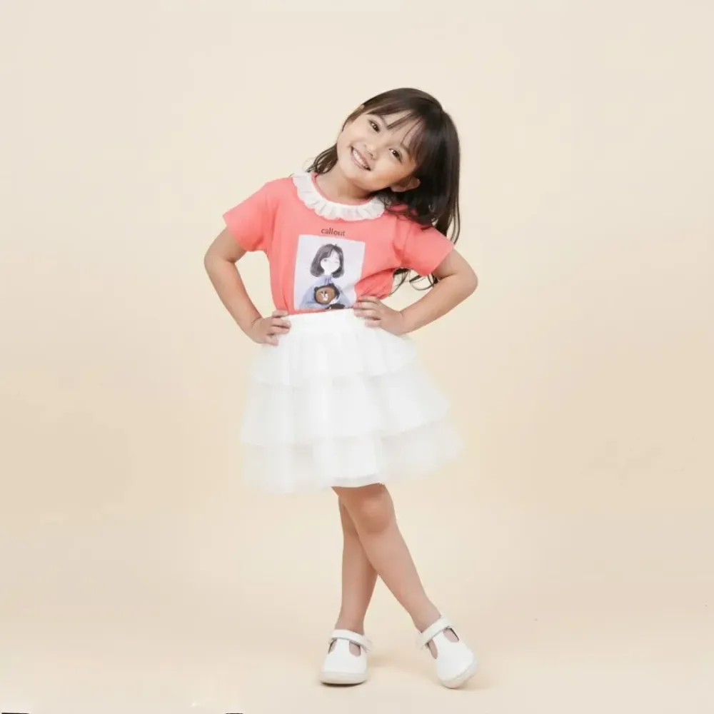 Setelan Layer Call Out Girl