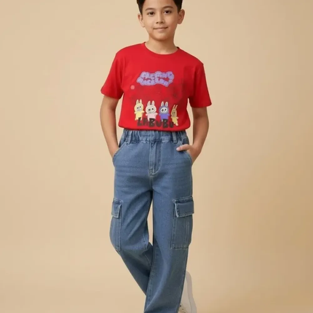 Set Boy Rubber Jeans Glace