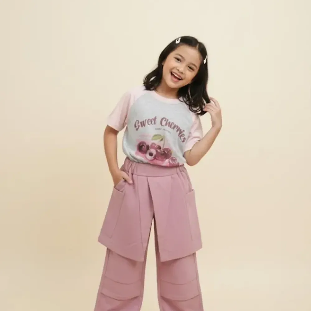 Set Girl Cherry Sour Red