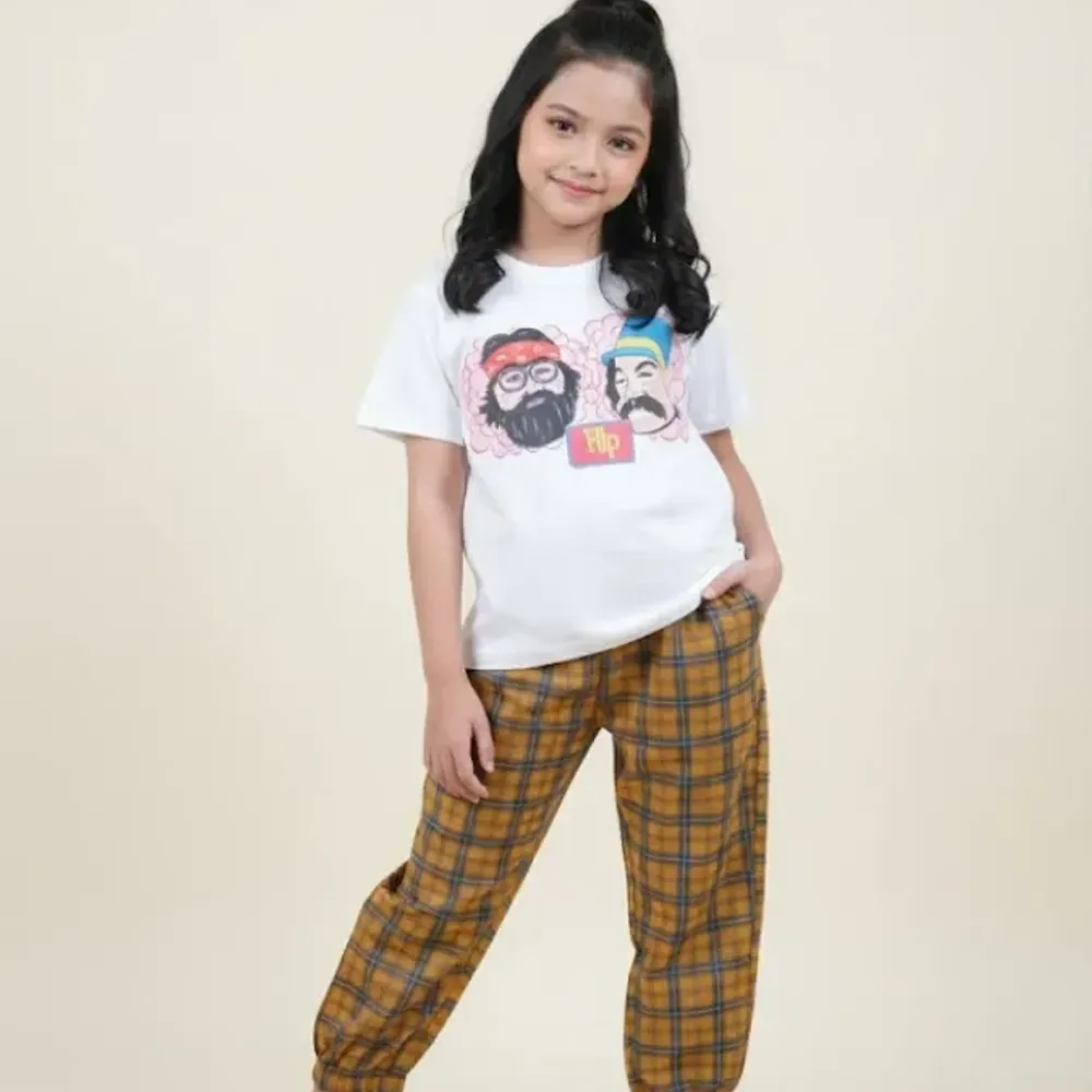 Set Girl Square Lucky Trench