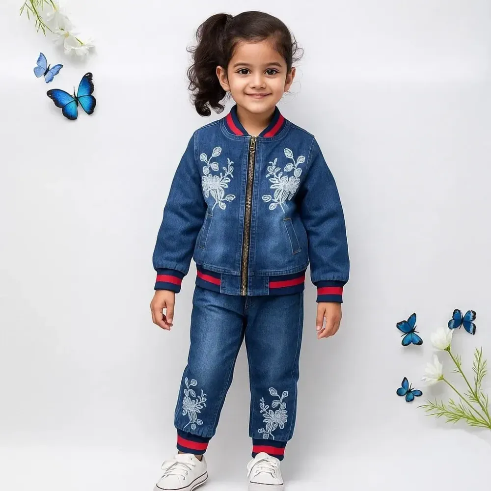 Setelan Denim Leaf Image