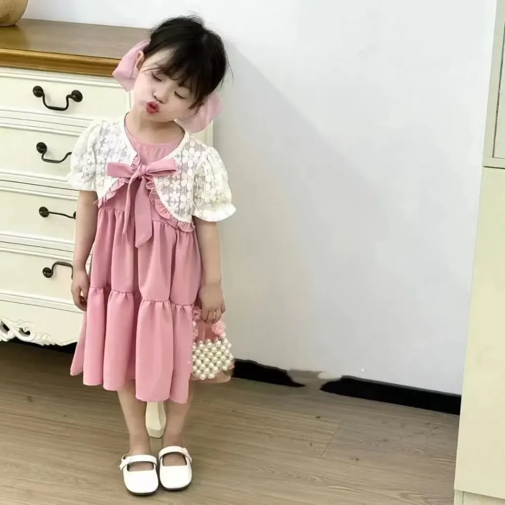 Dress Soft Pinky Flow Bloom