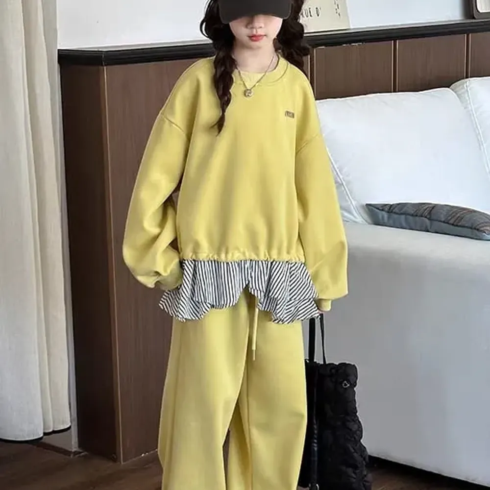 Set Girls Comfy Layering Fluffy