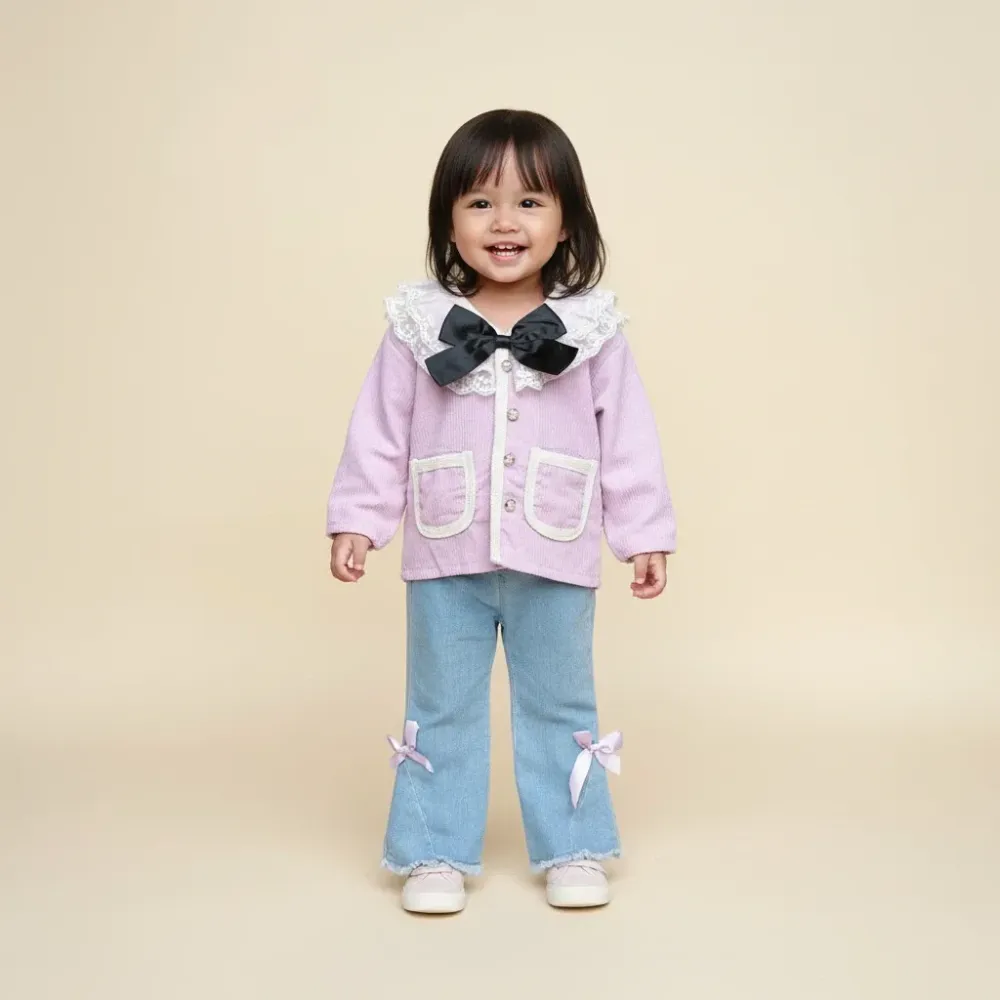 Setelan Pretty Middle Ribbon