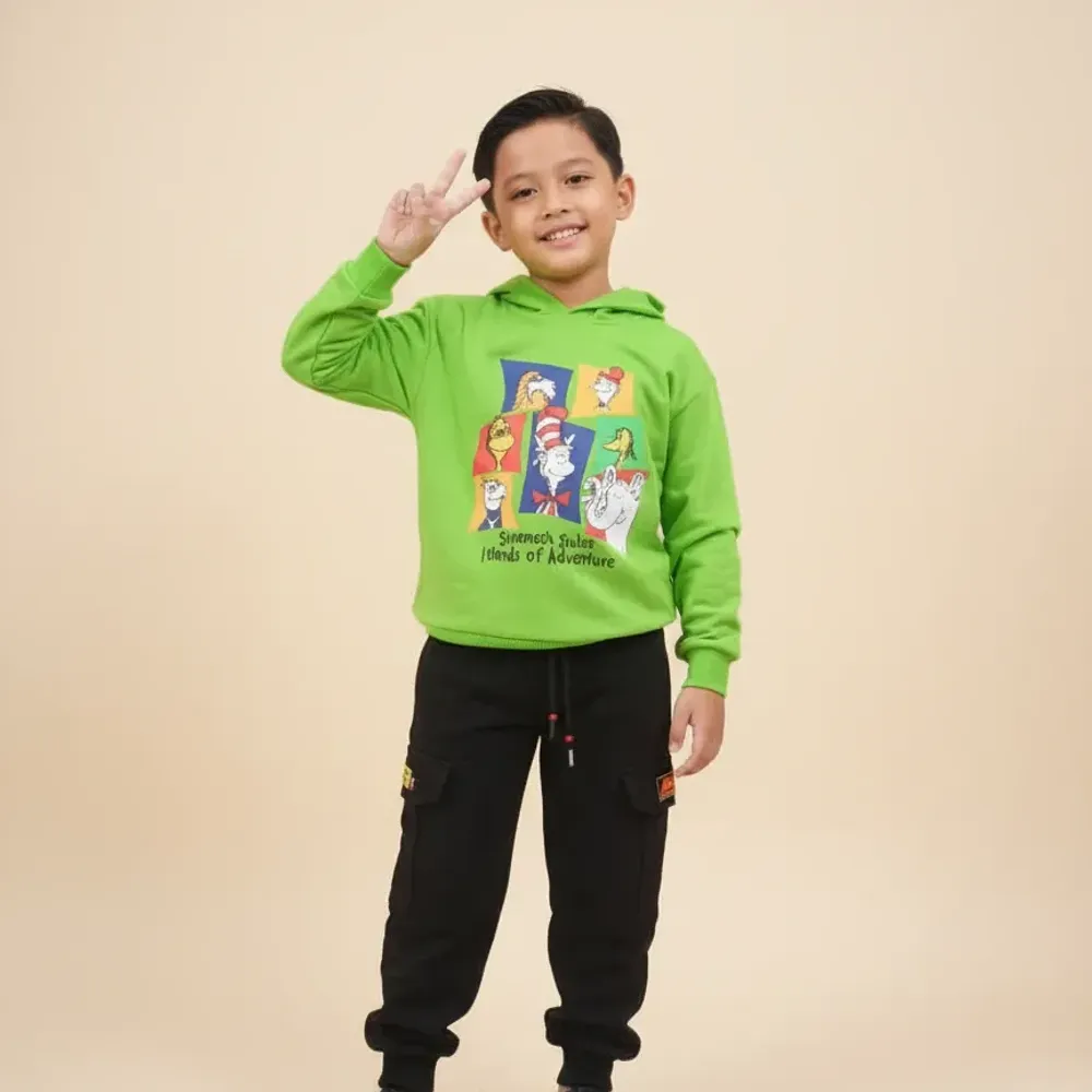 Setelan Hoodie Island Adventure Horton