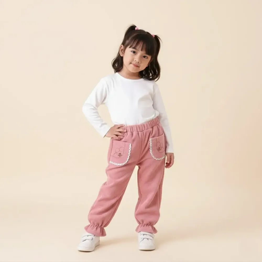 Pants Girls Flow Pocket Bloom