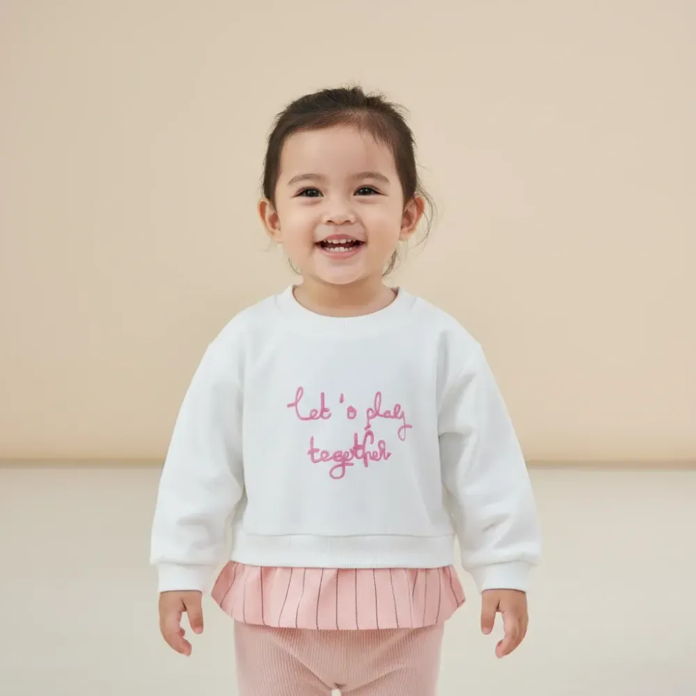 Tops Girls Day Together Form Stripe