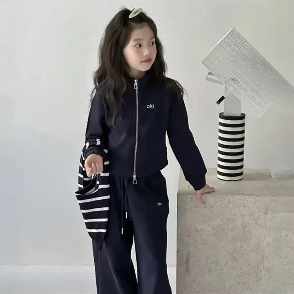 Set Girls Midnight Velour Luxe