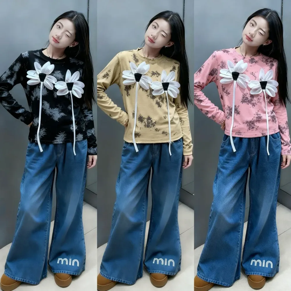 Set Girl Urban Fairy Bow Tee