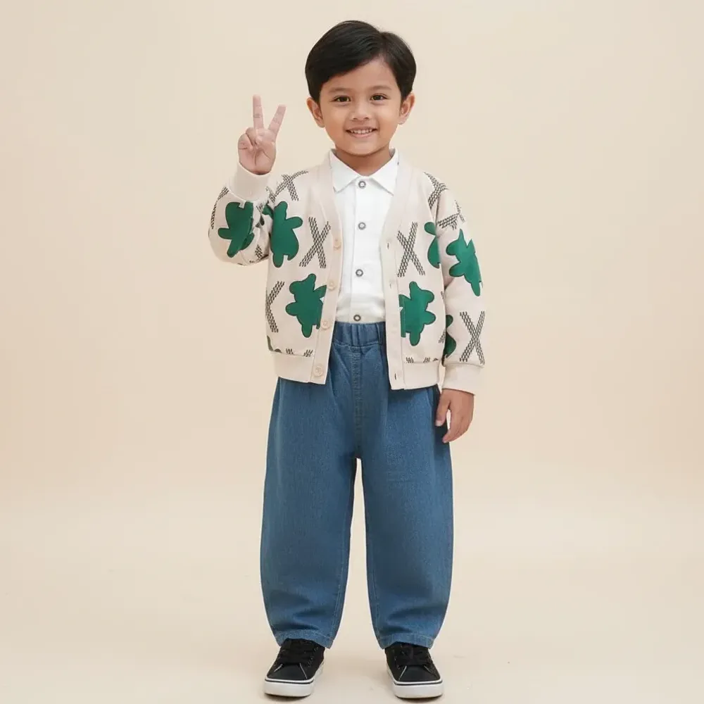 Set Boy Green Bear Sundae