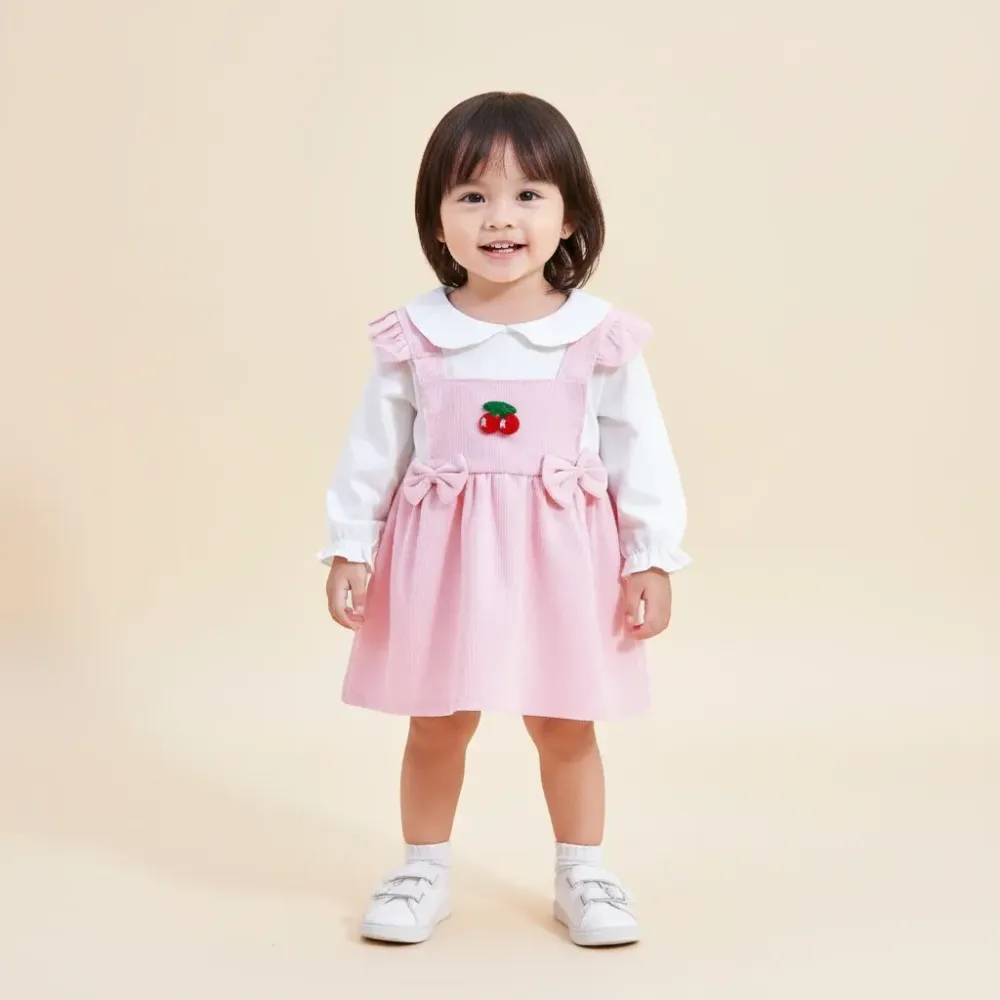 Dress One Cherry Wringkle
