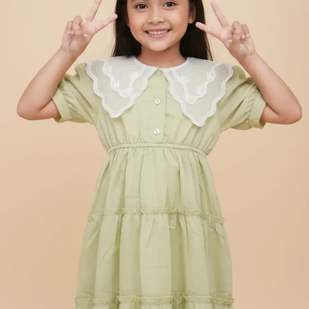 Dress Girls Olivia Lace Glamour Gown