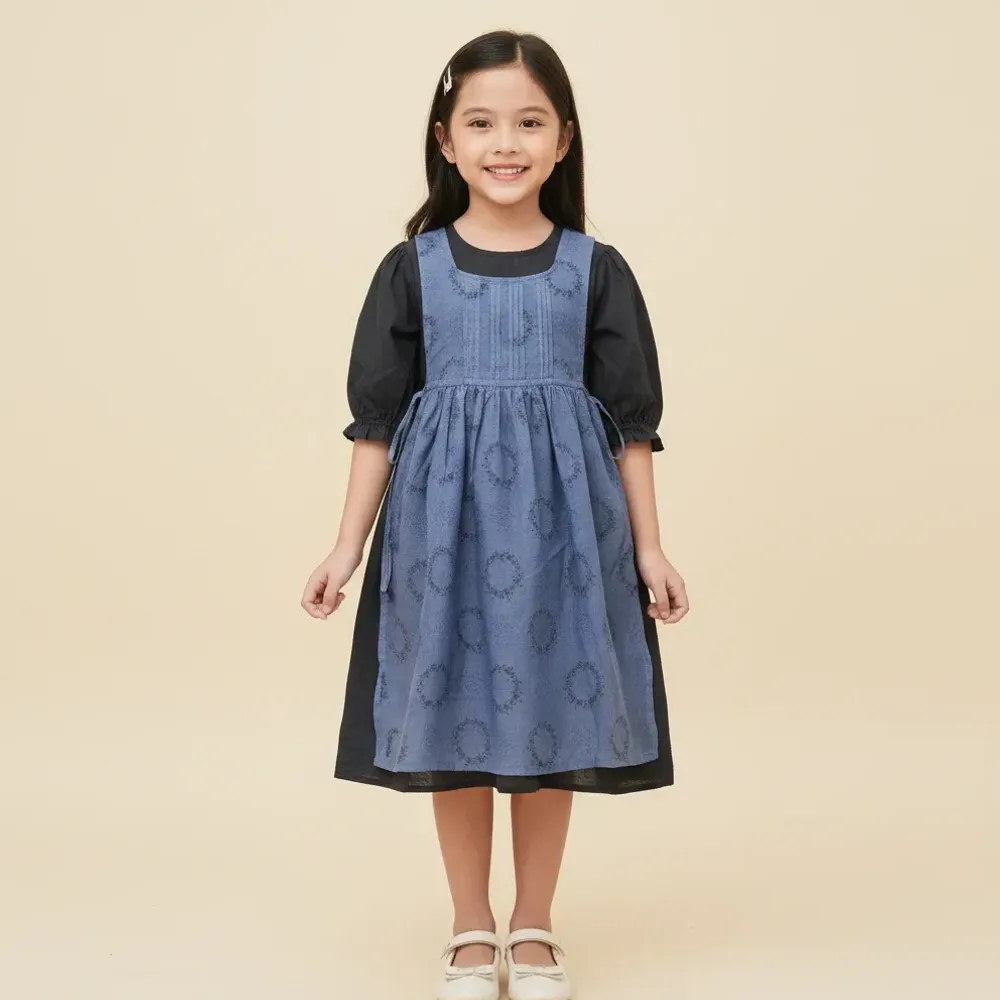 Dress Girl Middle Ring Moon