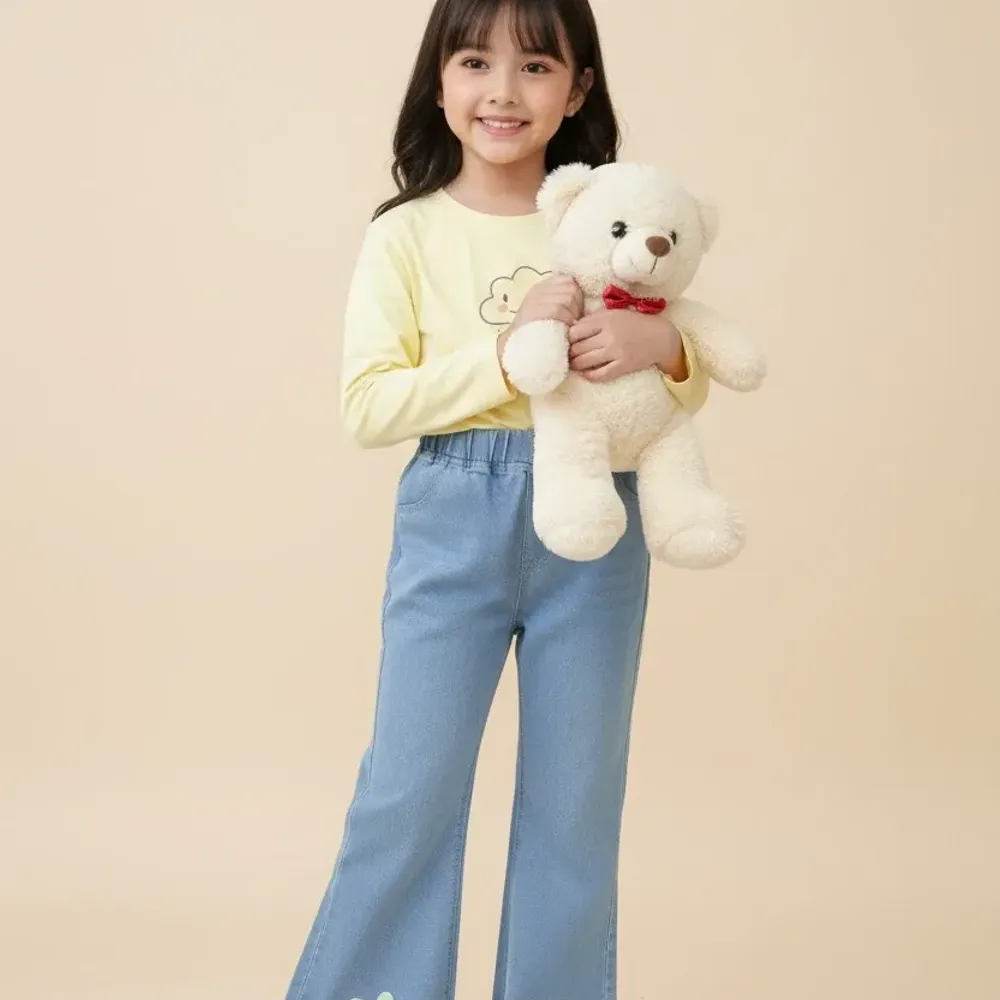 Jeans Bunny Green Tails