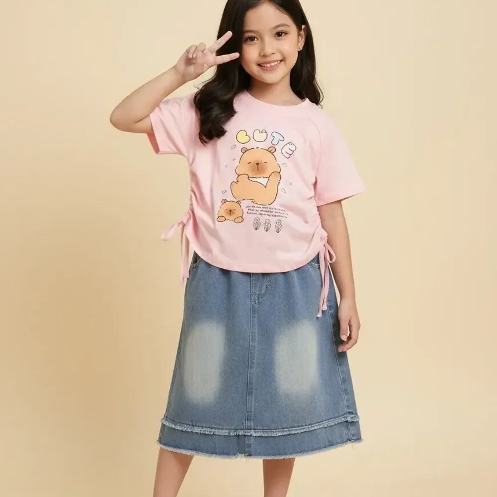 Set Girly Cute Capy Funny