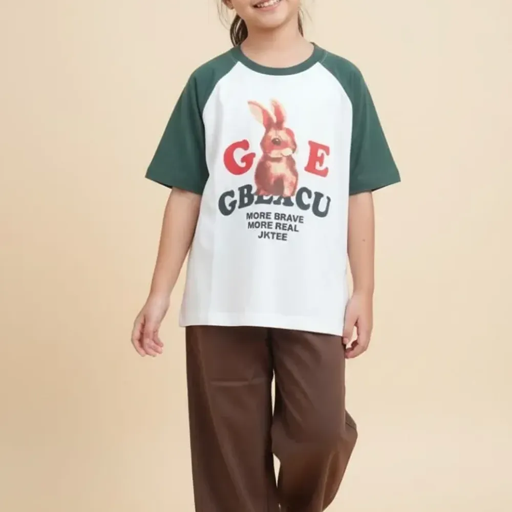 Set Girl Rabbit More Brave