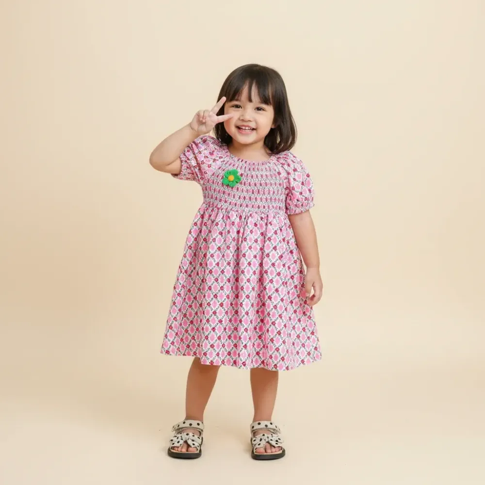 Dress Flower Grades Pattern