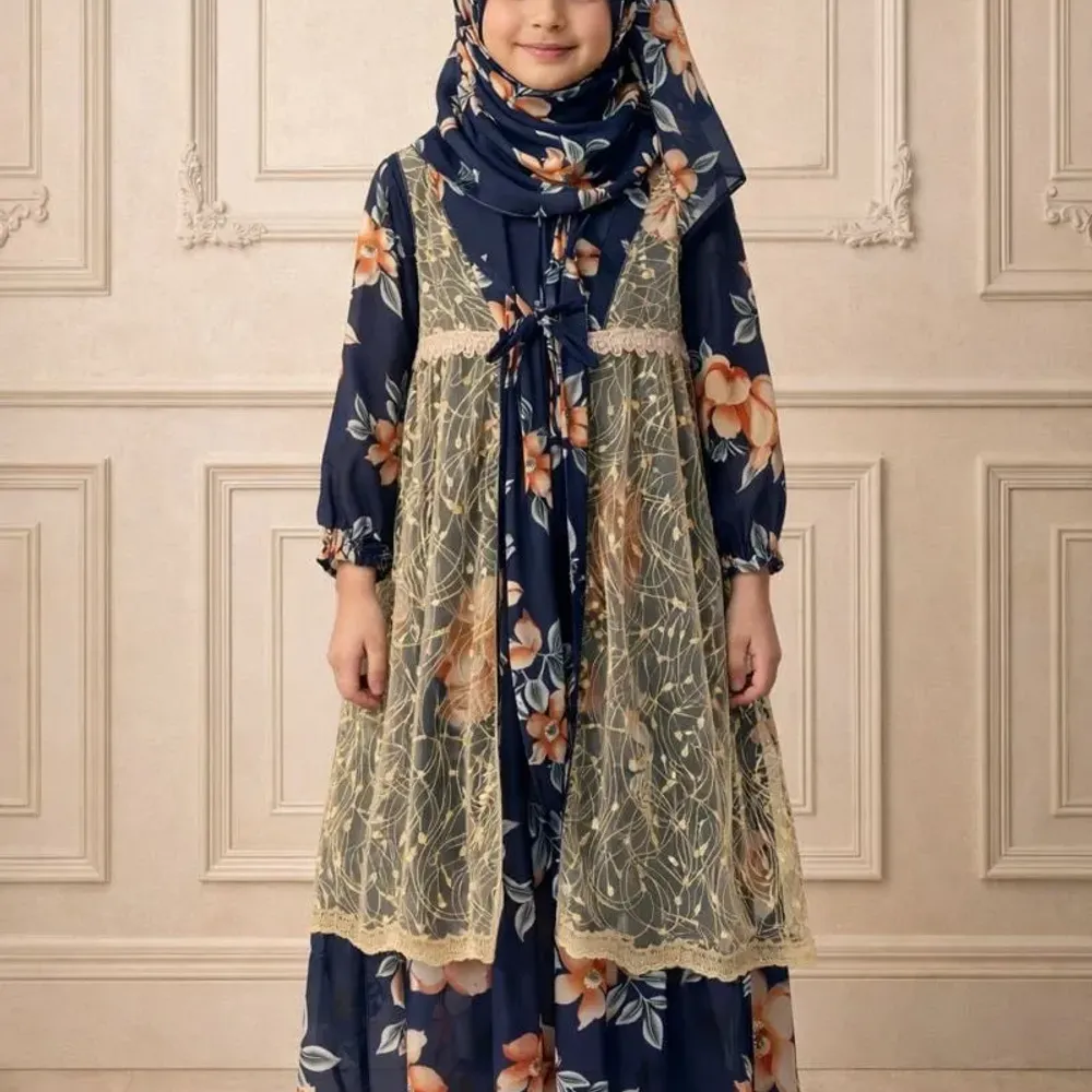Gamis Anak Daisy Queens