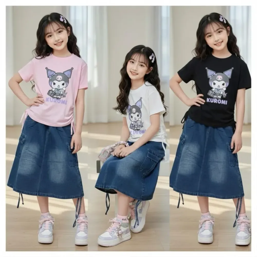 Set Girl Sanrio Style Cute