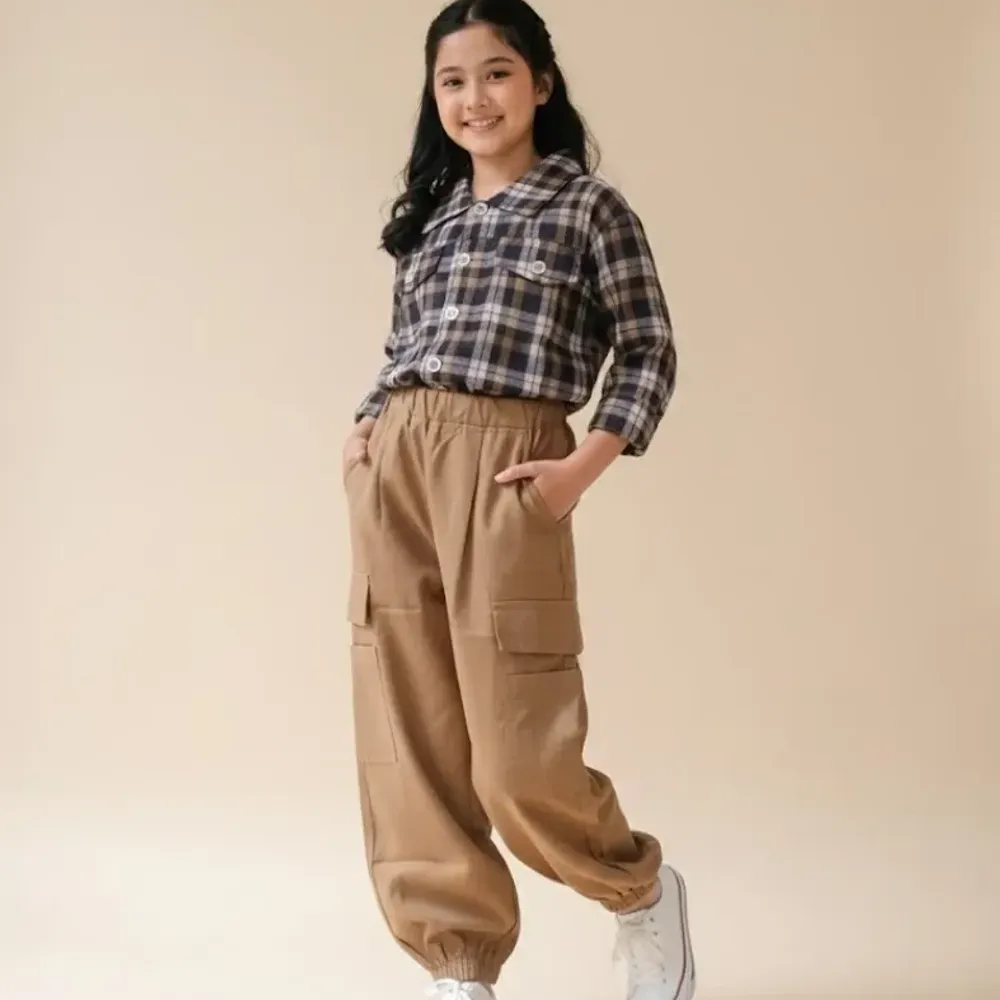 Set Girl Everyday Autumn Flannel