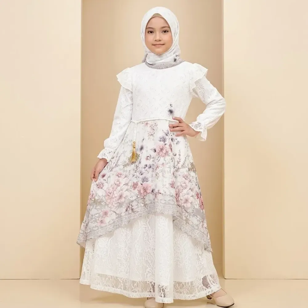Gamis Anak Clean Look Blossom