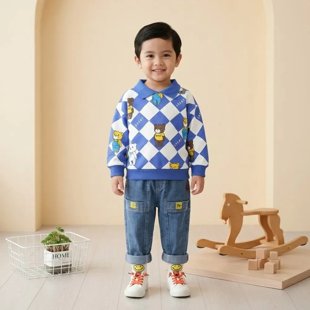 Set Boys Pirate Silly Superhero Collection
