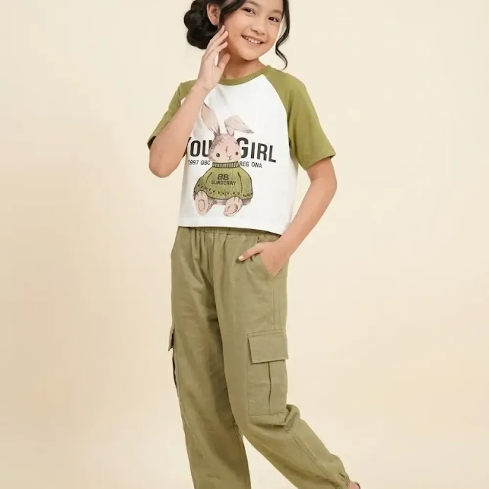 Set Girls Young Rabbit Mixed Tone
