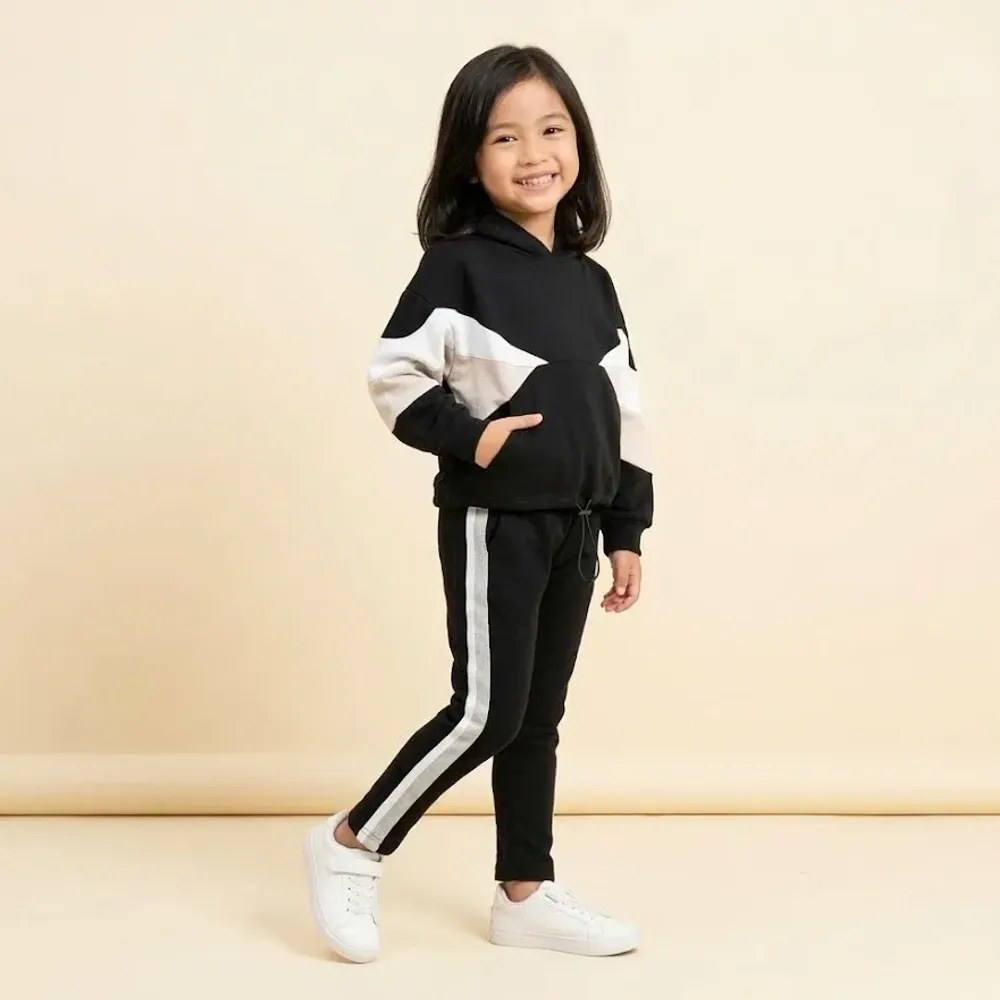 Setelan Sporty Line Stripe