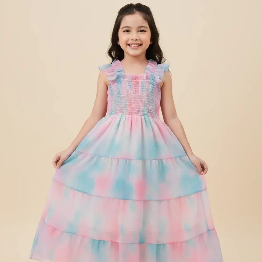 Dress Girls Lainey Rainbow Fairytale