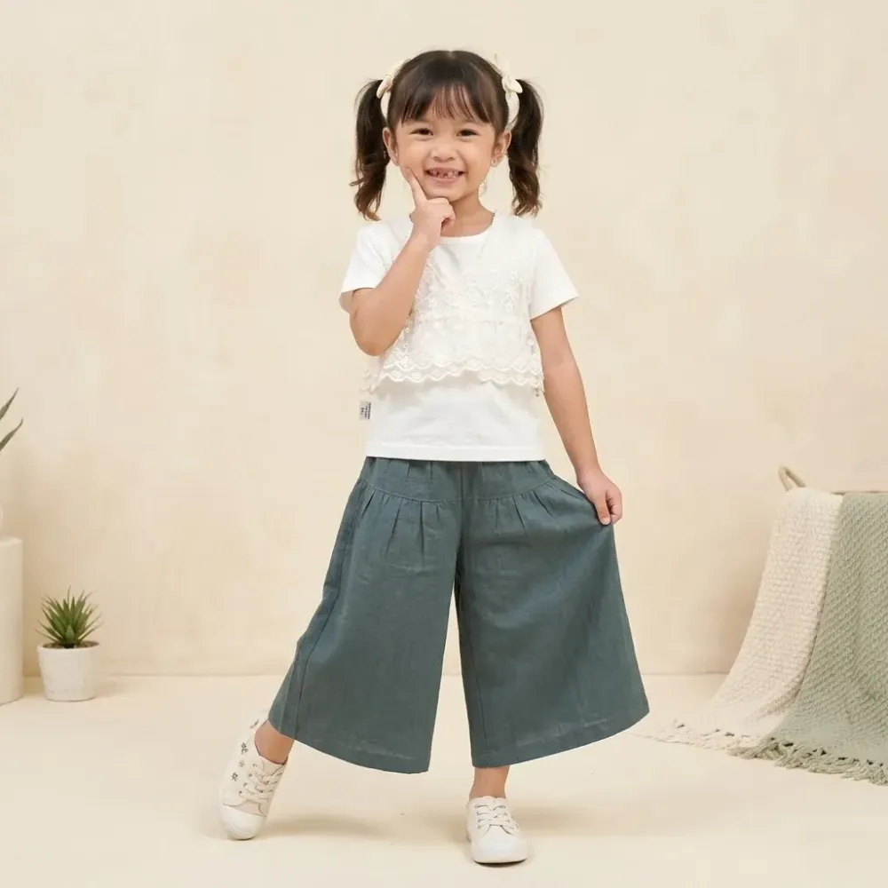 Set Girls Lace Soft Bloom