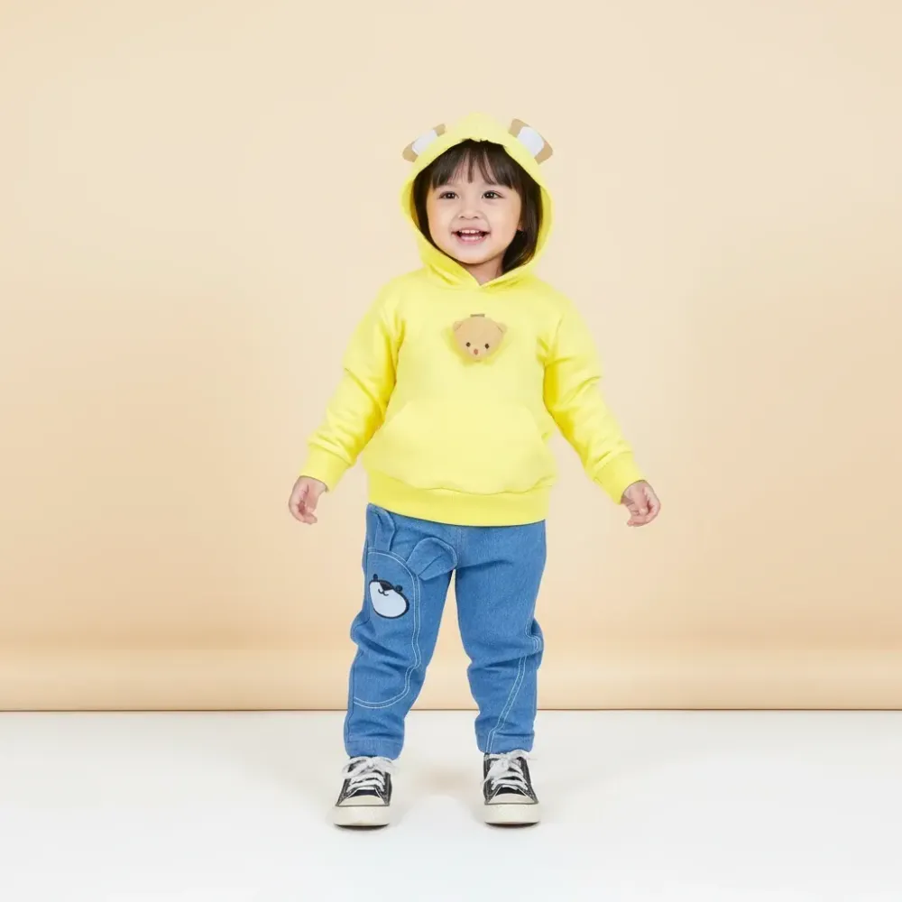 Set Girls Authentic Bear Long Ear