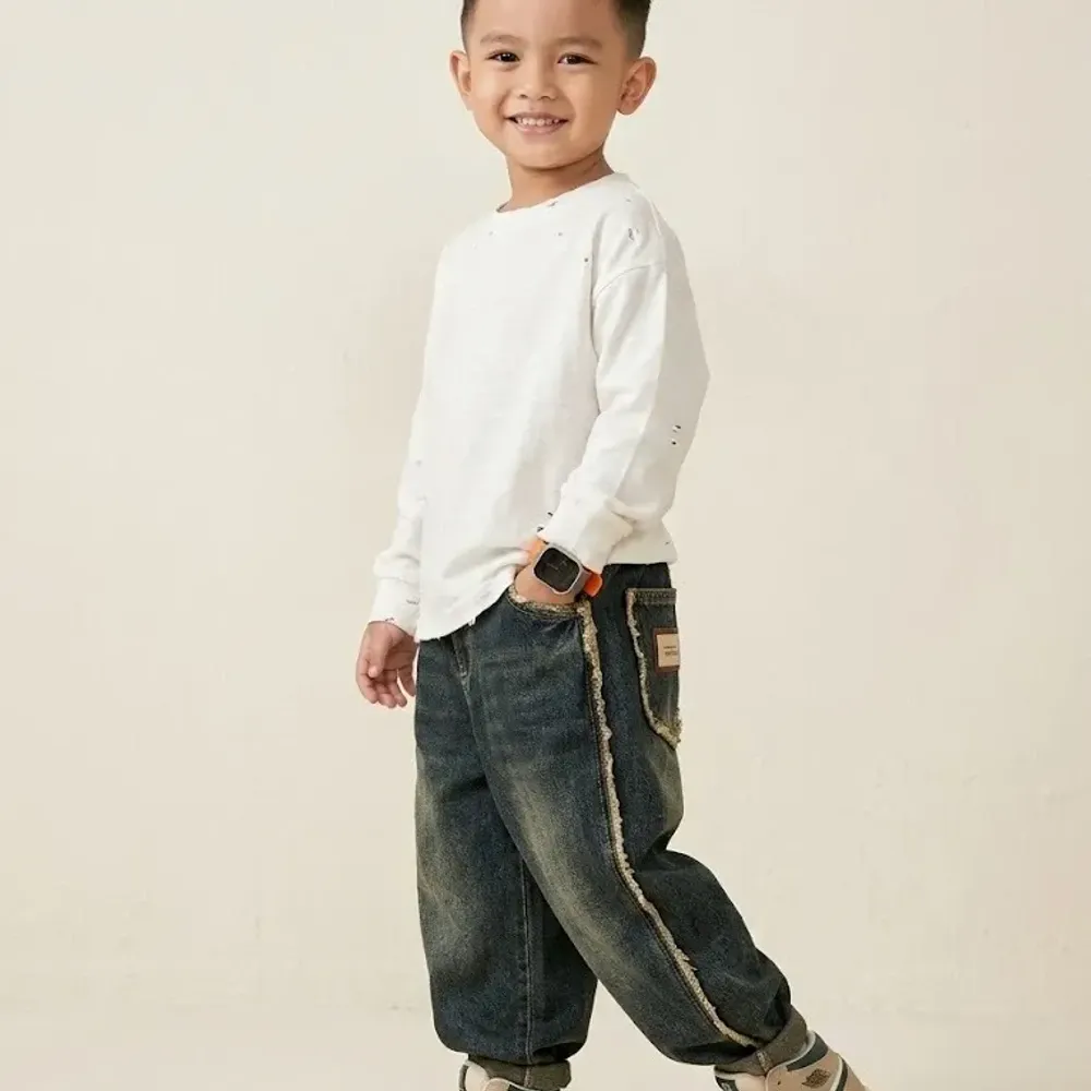 Pants Boys Golden Sand Denim