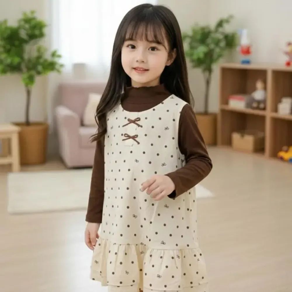Dress Ribbon Polka Charm